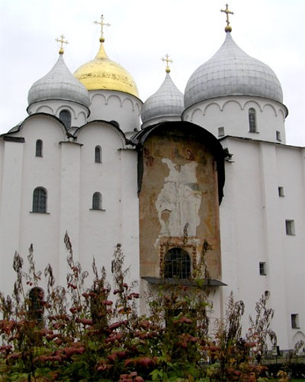 Image - The Saint Sophia Cathedral in Novgorod (11th century).